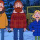 Image for article titled Nick Offerman, Jenny Slate chill in The Great North in teaser for new Loren Bouchard series